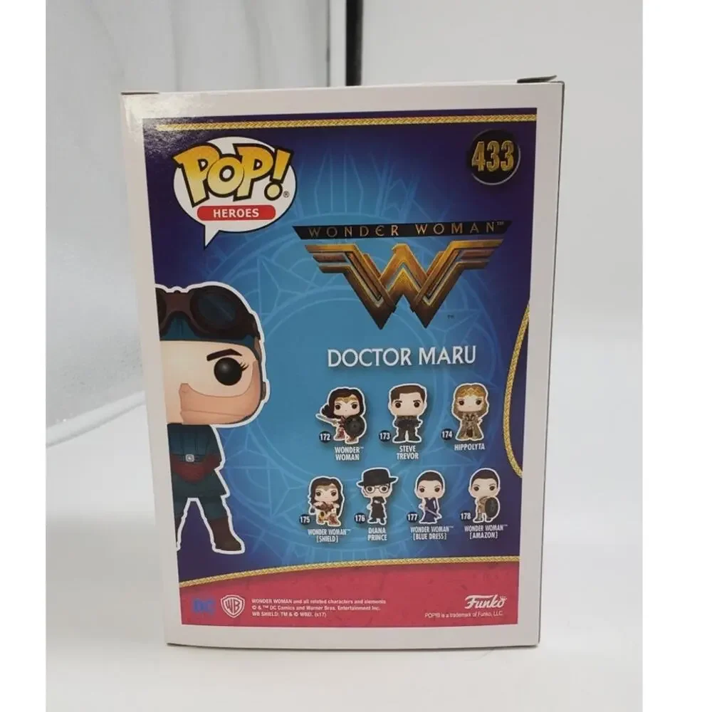 Funko POP! Wonder Woman DOCTOR MARU #433 Heroes DC Legion of Collectors **NEW**